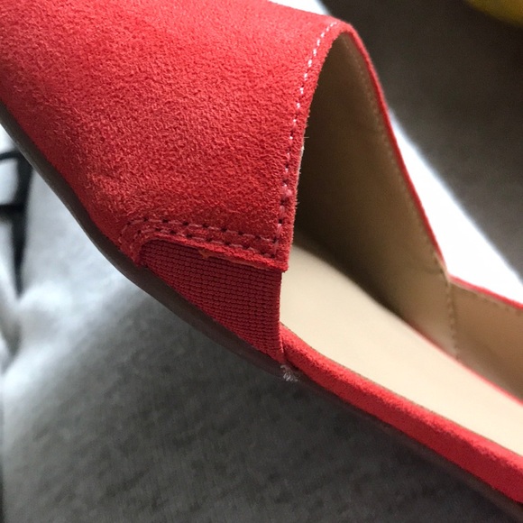 Naturalizer Samantha d’orsay orange flats size 8 - Picture 4 of 5